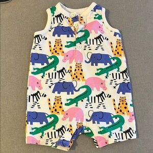 Hanna Andersson Multicolor Baby Romper